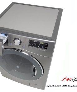ماشین لباسشویی جی‌پلاس مدل L8645 با ظرفیت 8 کیلوگرم
