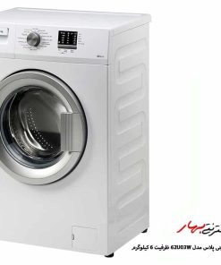 لباسشویی جی پلاس مدل 62U03W ظرفیت 6 کیلوگرم