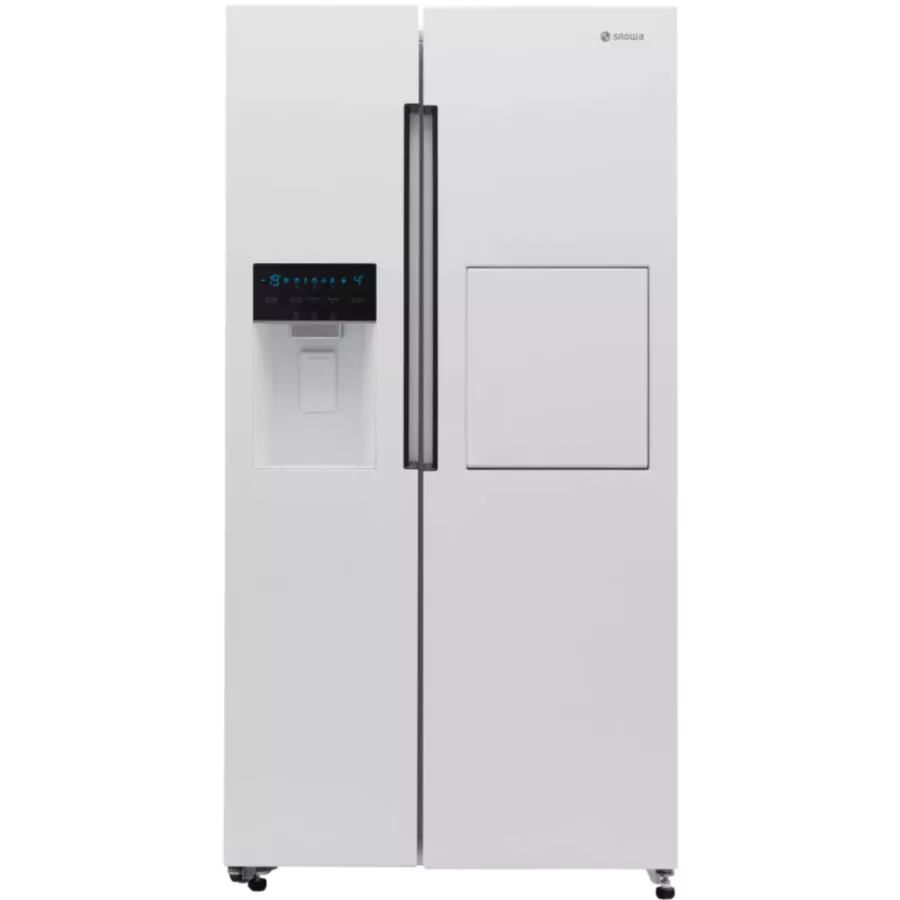 BaharSrore.SN8-2034GW.webp یخچال فریزر ساید بای ساید مدل نوژا SN8-2034GW از برند اسنوا - تصویر 1