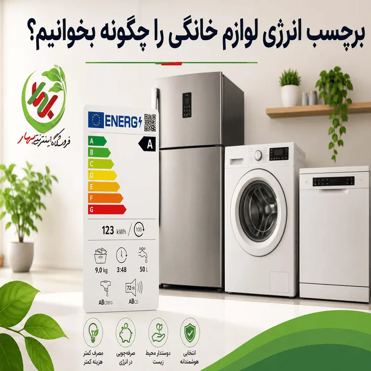 عکس شاخص بلاگ برچسب انرژی لوازم خانگی را چگونه بخوانیم؟