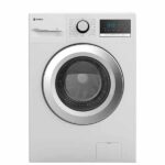 خرید ماشین لباسشویی اسنوا مدل SWM-71201 ظرفیت 7 کیلوگرم سری هارمونی رنگ سفید با درب کروم
