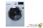 ماشین لباسشویی اسنوا مدل SWM-72301 ظرفیت 7 کیلوگرم سری هارمونی اینورتر رنگ سفید با درب کروم - تصویر 2