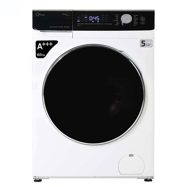 ماشین-لباسشویی-جی-پلاس-مدل-KD1058.jpg ماشین لباسشویی جی پلاس مدل GWM-KD1058 ظرفیت 10.5 کیلوگرم - تصویر 1