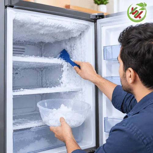 عکس اول بلاگ چرا یخچال برفک میزند