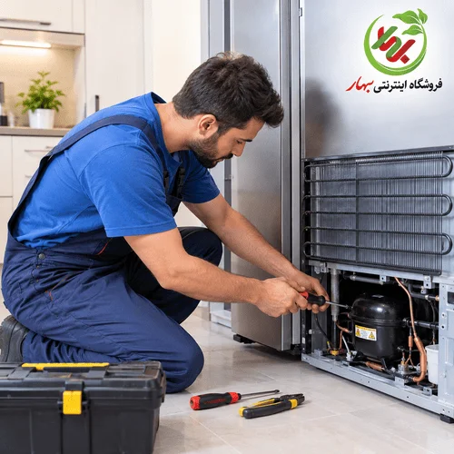 عکس دوم بلاگ چرا یخچال برفک میزند